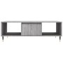 Sonoma gray engineered wood coffee table 104x60x35 cm by vidaXL, Coffee table - Ref: Foro24-827082, Price: 80,99 €, Discount: %