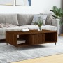 Brown oak engineered wood coffee table 104x60x35 cm by vidaXL, Coffee table - Ref: Foro24-827083, Price: 80,77 €, Discount: %