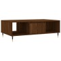 Brown oak engineered wood coffee table 104x60x35 cm by vidaXL, Coffee table - Ref: Foro24-827083, Price: 80,77 €, Discount: %