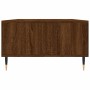 Brown oak engineered wood coffee table 104x60x35 cm by vidaXL, Coffee table - Ref: Foro24-827083, Price: 80,77 €, Discount: %