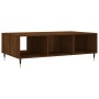 Brown oak engineered wood coffee table 104x60x35 cm by vidaXL, Coffee table - Ref: Foro24-827083, Price: 80,77 €, Discount: %