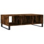 Mesa de centro madera de ingeniería roble ahumado 104x60x35 cm de vidaXL, Mesas de centro - Ref: Foro24-827097, Precio: 105,5...