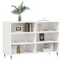 White glossy plywood sideboard 103.5x35x70 cm by vidaXL, Sideboards - Ref: Foro24-827102, Price: 74,27 €, Discount: %