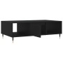 Black engineered wood coffee table 104x60x35 cm by vidaXL, Coffee table - Ref: Foro24-827077, Price: 67,83 €, Discount: %