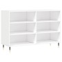 White engineered wood sideboard 103.5x35x70 cm by vidaXL, Sideboards - Ref: Foro24-827100, Price: 70,99 €, Discount: %