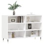 White engineered wood sideboard 103.5x35x70 cm by vidaXL, Sideboards - Ref: Foro24-827100, Price: 70,99 €, Discount: %