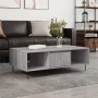 Mesa de centro madera de ingeniería gris Sonoma 104x60x35 cm de vidaXL, Mesas de centro - Ref: Foro24-827090, Precio: 79,38 €...