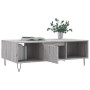 Mesa de centro madera de ingeniería gris Sonoma 104x60x35 cm de vidaXL, Mesas de centro - Ref: Foro24-827090, Precio: 79,38 €...