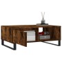 Smoked oak engineered wood coffee table 90x60x35 cm by vidaXL, Coffee table - Ref: Foro24-827073, Price: 80,28 €, Discount: %