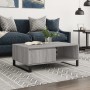 Sonoma gray engineered wood coffee table 90x60x35 cm by vidaXL, Coffee table - Ref: Foro24-827074, Price: 76,45 €, Discount: %