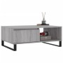 Mesa de centro madera de ingeniería gris Sonoma 90x60x35 cm de vidaXL, Mesas de centro - Ref: Foro24-827074, Precio: 76,35 €,...