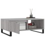 Mesa de centro madera de ingeniería gris Sonoma 90x60x35 cm de vidaXL, Mesas de centro - Ref: Foro24-827074, Precio: 76,35 €,...