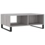 Mesa de centro madera de ingeniería gris Sonoma 90x60x35 cm de vidaXL, Mesas de centro - Ref: Foro24-827074, Precio: 71,99 €,...