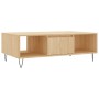 Center table made of Sonoma oak engineered wood 104x60x35 cm by vidaXL, Coffee table - Ref: Foro24-827087, Price: 66,20 €, Di...