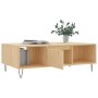 Center table made of Sonoma oak engineered wood 104x60x35 cm by vidaXL, Coffee table - Ref: Foro24-827087, Price: 66,20 €, Di...