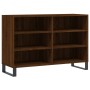 Engineered wood brown oak sideboard 103.5x35x70 cm by vidaXL, Sideboards - Ref: Foro24-827123, Price: 54,60 €, Discount: %