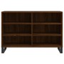 Engineered wood brown oak sideboard 103.5x35x70 cm by vidaXL, Sideboards - Ref: Foro24-827123, Price: 54,60 €, Discount: %