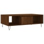 Engineered wood coffee table in brown oak, 104x60x35 cm by vidaXL, Coffee table - Ref: Foro24-827091, Price: 79,38 €, Discoun...