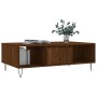 Engineered wood coffee table in brown oak, 104x60x35 cm by vidaXL, Coffee table - Ref: Foro24-827091, Price: 79,38 €, Discoun...