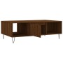 Engineered wood coffee table in brown oak, 104x60x35 cm by vidaXL, Coffee table - Ref: Foro24-827091, Price: 79,38 €, Discoun...