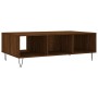 Engineered wood coffee table in brown oak, 104x60x35 cm by vidaXL, Coffee table - Ref: Foro24-827091, Price: 79,38 €, Discoun...