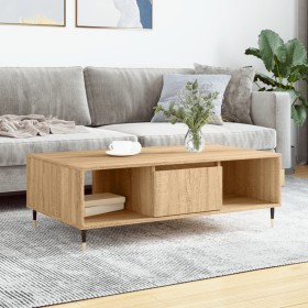 Sonoma Couchtisch aus Eichenholz 104x60x35 cm von vidaXL, Couchtisch - Ref: Foro24-827079, Preis: 66,99 €, Rabatt: %