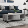 Engineered wood Sonoma gray coffee table 104x60x35 cm by vidaXL, Coffee table - Ref: Foro24-827098, Price: 100,59 €, Discount: %