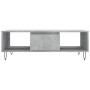 Mesa de centro madera de ingeniería gris hormigón 104x60x35 cm de vidaXL, Mesas de centro - Ref: Foro24-827088, Precio: 66,13...