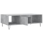 Mesa de centro madera de ingeniería gris hormigón 104x60x35 cm de vidaXL, Mesas de centro - Ref: Foro24-827088, Precio: 66,13...