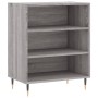 Sonoma gray engineered wood sideboard 57x35x70 cm by vidaXL, Sideboards - Ref: Foro24-827130, Price: 40,70 €, Discount: %