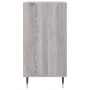 Sonoma gray engineered wood sideboard 57x35x70 cm by vidaXL, Sideboards - Ref: Foro24-827130, Price: 40,70 €, Discount: %