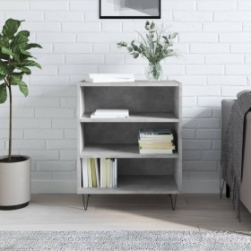 Concrete gray engineered wood sideboard 57x35x70 cm by vidaXL, Sideboards - Ref: Foro24-827136, Price: 46,99 €, Discount: %