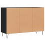 Sideboard aus schwarzem Sperrholz 103,5x35x70 cm von vidaXL, Sideboards - Ref: Foro24-827109, Preis: 69,77 €, Rabatt: %