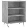 Concrete gray engineered wood sideboard 57x35x70 cm by vidaXL, Sideboards - Ref: Foro24-827136, Price: 46,99 €, Discount: %