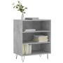 Concrete gray engineered wood sideboard 57x35x70 cm by vidaXL, Sideboards - Ref: Foro24-827136, Price: 46,99 €, Discount: %