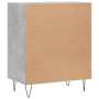 Concrete gray engineered wood sideboard 57x35x70 cm by vidaXL, Sideboards - Ref: Foro24-827136, Price: 46,99 €, Discount: %