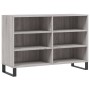 Aparador de madera de ingeniería gris Sonoma 103,5x35x70 cm de vidaXL, Aparadores - Ref: Foro24-827122, Precio: 74,17 €, Desc...