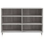 Aparador de madera de ingeniería gris Sonoma 103,5x35x70 cm de vidaXL, Aparadores - Ref: Foro24-827106, Precio: 70,36 €, Desc...