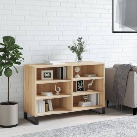 Sonoma oak plywood sideboard 103.5x35x70 cm by vidaXL, Sideboards - Ref: Foro24-827119, Price: 53,99 €, Discount: %