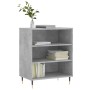 Aparador madera de ingeniería gris hormigón 57x35x70 cm de vidaXL, Aparadores - Ref: Foro24-827128, Precio: 51,32 €, Descuent...