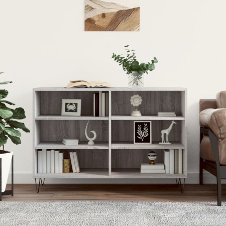 Engineered wood sideboard in Sonoma grey 103.5x35x70 cm by vidaXL, Sideboards - Ref: Foro24-827114, Price: 69,31 €, Discount: %