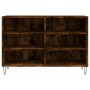 Smoked oak engineered wood sideboard 103.5x35x70 cm by vidaXL, Sideboards - Ref: Foro24-827113, Price: 69,99 €, Discount: %