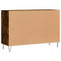 Smoked oak engineered wood sideboard 103.5x35x70 cm by vidaXL, Sideboards - Ref: Foro24-827113, Price: 69,99 €, Discount: %