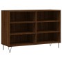 Aparador de madera de ingeniería marrón roble 103,5x35x70 cm de vidaXL, Aparadores - Ref: Foro24-827115, Precio: 57,11 €, Des...