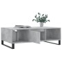 Mesa de centro madera de ingeniería gris hormigón 104x60x35 cm de vidaXL, Mesas de centro - Ref: Foro24-827096, Precio: 97,21...