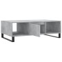 Mesa de centro madera de ingeniería gris hormigón 104x60x35 cm de vidaXL, Mesas de centro - Ref: Foro24-827096, Precio: 97,21...