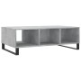 Mesa de centro madera de ingeniería gris hormigón 104x60x35 cm de vidaXL, Mesas de centro - Ref: Foro24-827096, Precio: 97,21...