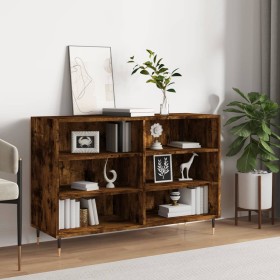 Smoked oak engineered wood sideboard 103.5x35x70 cm by vidaXL, Sideboards - Ref: Foro24-827105, Price: 68,99 €, Discount: %