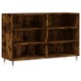 Aparador de madera de ingeniería roble ahumado 103,5x35x70 cm de vidaXL, Aparadores - Ref: Foro24-827105, Precio: 68,99 €, De...