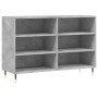 Concrete gray plywood sideboard 103.5x35x70 cm by vidaXL, Sideboards - Ref: Foro24-827104, Price: 68,86 €, Discount: %